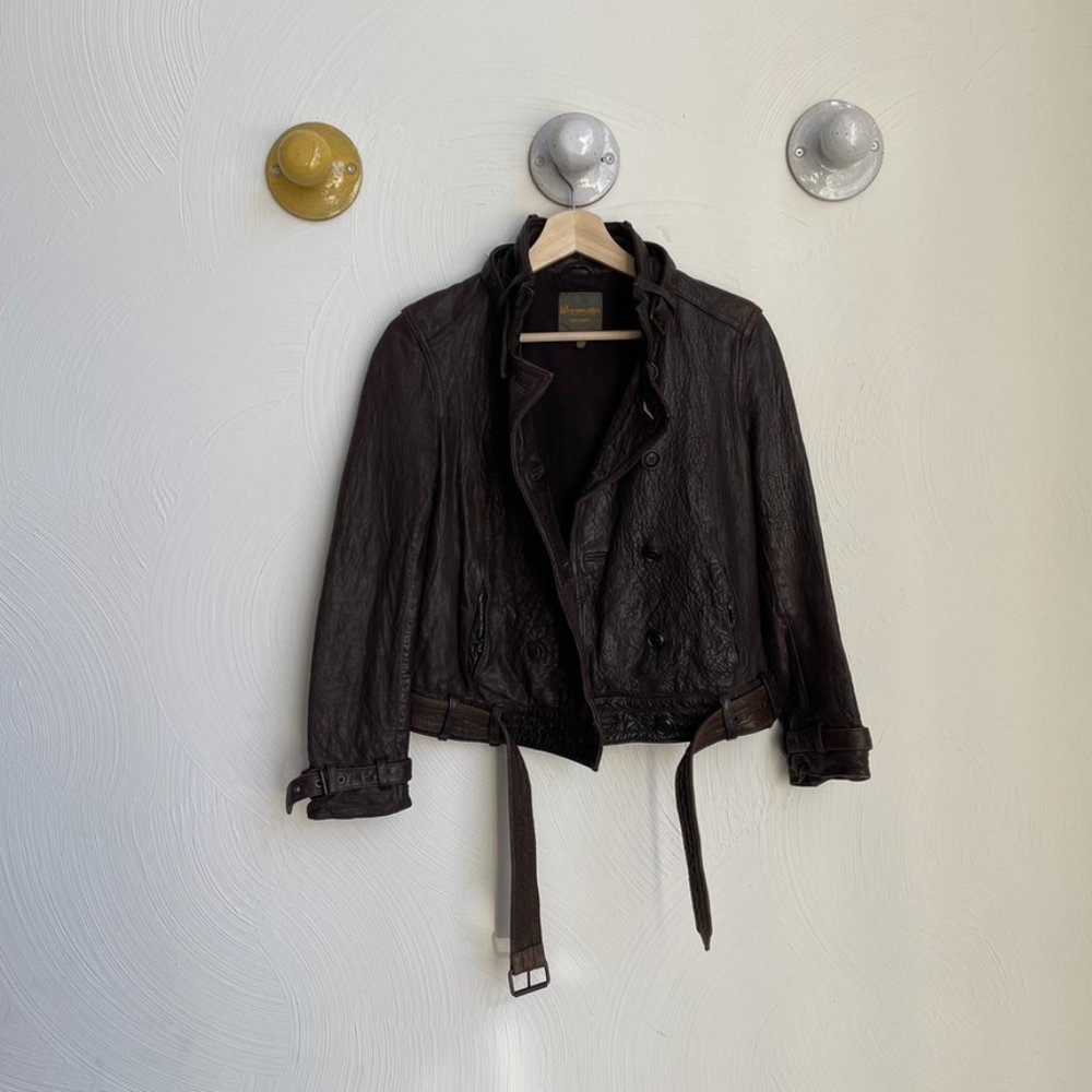 Wearmaster Leather Bomber S